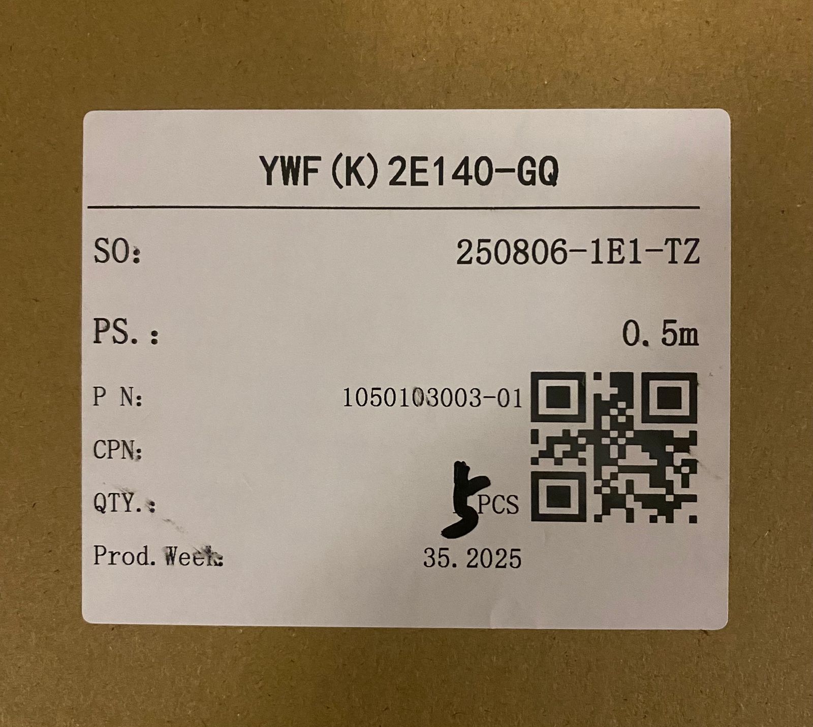 YWF(K)2E140-GQ-1