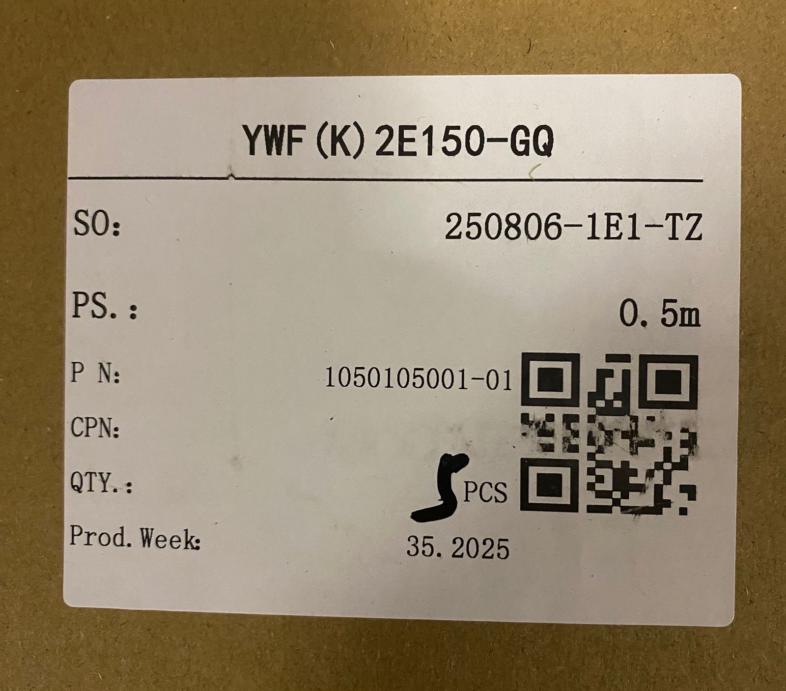YWF(K)2E150-GQ-2