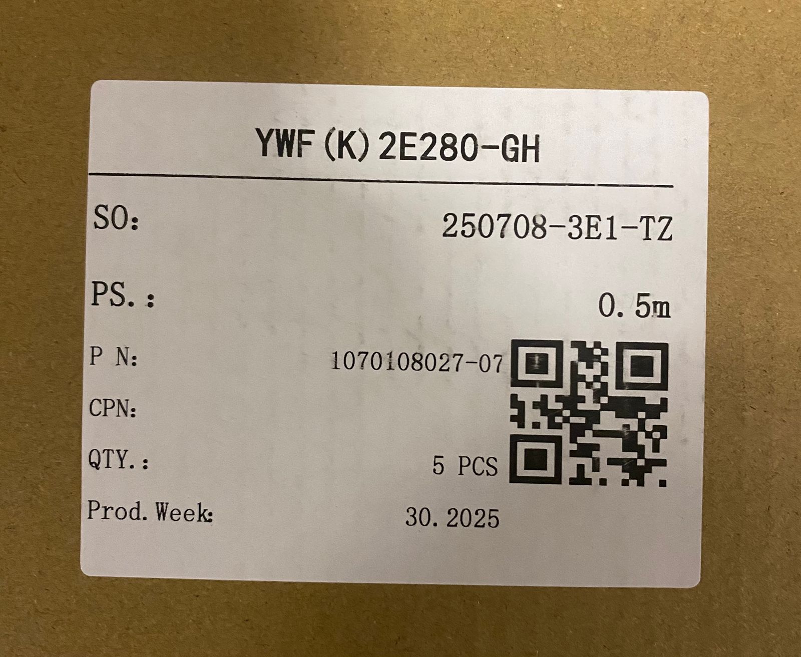 YWF(K)2E280-GH-3